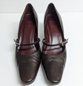 Coach Adina Brown Pumps size 8 1/2